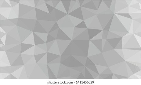 White Polygonal Mosaic Background, Low Poly Style, Vector illustration, Business Design Templates