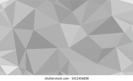 White Polygonal Mosaic Background, Low Poly Style, Vector illustration, Business Design Templates