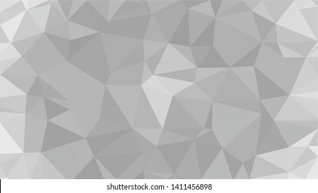 White Polygonal Mosaic Background, Low Poly Style, Vector illustration, Business Design Templates