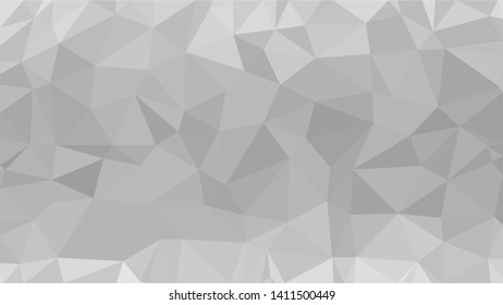 White Polygonal Mosaic Background, Low Poly Style, Vector illustration, Business Design Templates