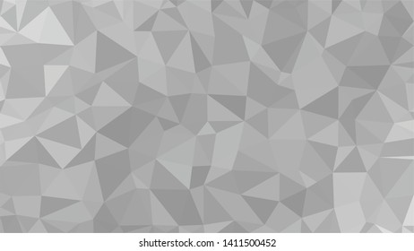 White Polygonal Mosaic Background, Low Poly Style, Vector illustration, Business Design Templates