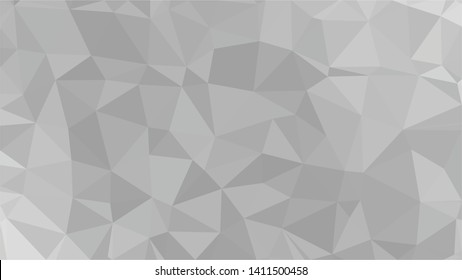 White Polygonal Mosaic Background, Low Poly Style, Vector illustration, Business Design Templates