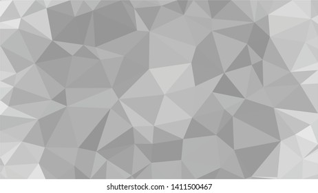 White Polygonal Mosaic Background, Low Poly Style, Vector illustration, Business Design Templates