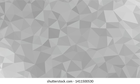 White Polygonal Mosaic Background, Low Poly Style, Vector illustration, Business Design Templates