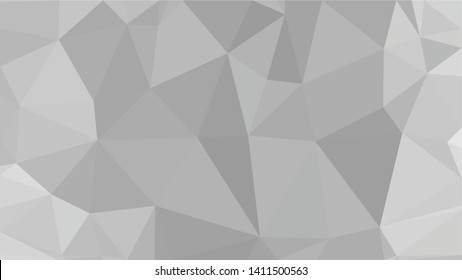 White Polygonal Mosaic Background, Low Poly Style, Vector illustration, Business Design Templates