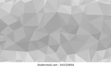 White Polygonal Mosaic Background, Low Poly Style, Vector illustration, Business Design Templates