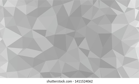 White Polygonal Mosaic Background, Low Poly Style, Vector illustration, Business Design Templates