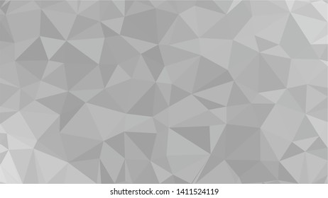 White Polygonal Mosaic Background, Low Poly Style, Vector illustration, Business Design Templates