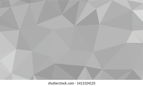 White Polygonal Mosaic Background, Low Poly Style, Vector illustration, Business Design Templates