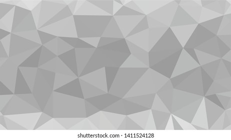 White Polygonal Mosaic Background, Low Poly Style, Vector illustration, Business Design Templates