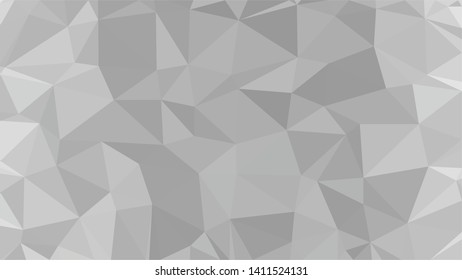 White Polygonal Mosaic Background, Low Poly Style, Vector illustration, Business Design Templates