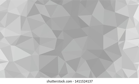 White Polygonal Mosaic Background, Low Poly Style, Vector illustration, Business Design Templates