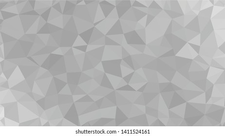 White Polygonal Mosaic Background, Low Poly Style, Vector illustration, Business Design Templates