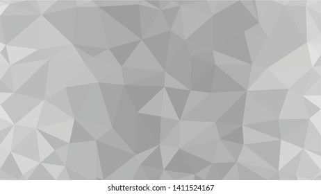 White Polygonal Mosaic Background, Low Poly Style, Vector illustration, Business Design Templates
