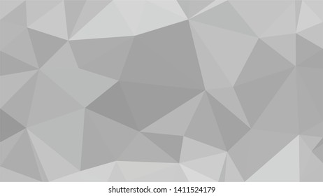 White Polygonal Mosaic Background, Low Poly Style, Vector illustration, Business Design Templates