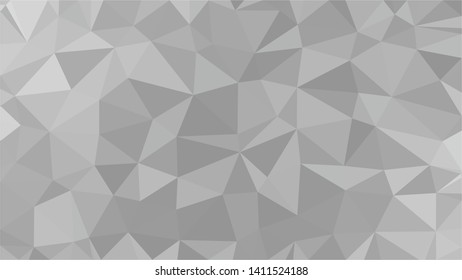 White Polygonal Mosaic Background, Low Poly Style, Vector illustration, Business Design Templates