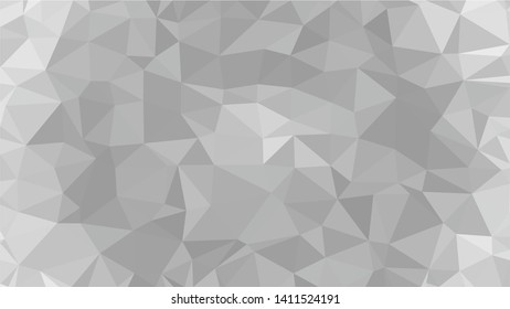 White Polygonal Mosaic Background, Low Poly Style, Vector illustration, Business Design Templates