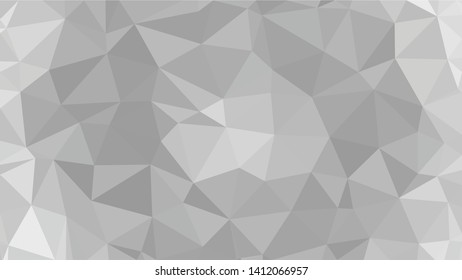 White Polygonal Mosaic Background, Low Poly Style, Vector illustration, Business Design Templates