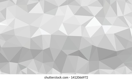 White Polygonal Mosaic Background, Low Poly Style, Vector illustration, Business Design Templates