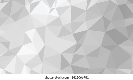 White Polygonal Mosaic Background, Low Poly Style, Vector illustration, Business Design Templates