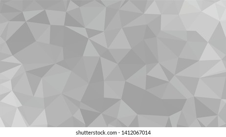 White Polygonal Mosaic Background, Low Poly Style, Vector illustration, Business Design Templates