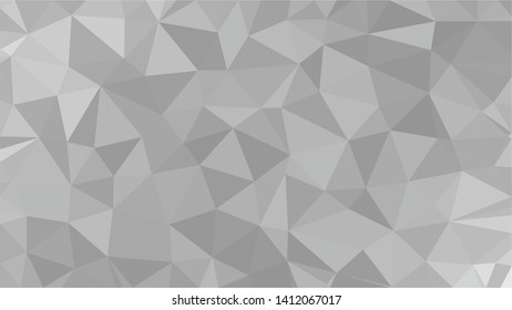 White Polygonal Mosaic Background, Low Poly Style, Vector illustration, Business Design Templates