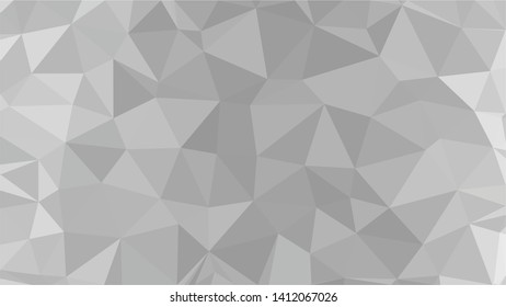 White Polygonal Mosaic Background, Low Poly Style, Vector illustration, Business Design Templates