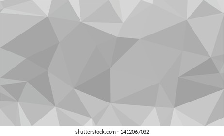 White Polygonal Mosaic Background, Low Poly Style, Vector illustration, Business Design Templates