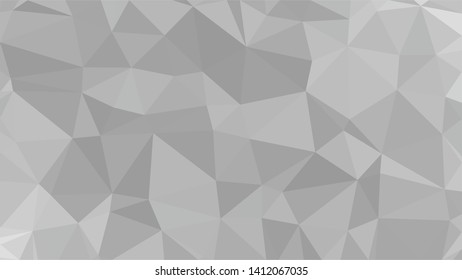 White Polygonal Mosaic Background, Low Poly Style, Vector illustration, Business Design Templates