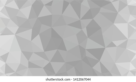 White Polygonal Mosaic Background, Low Poly Style, Vector illustration, Business Design Templates