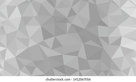 White Polygonal Mosaic Background, Low Poly Style, Vector illustration, Business Design Templates