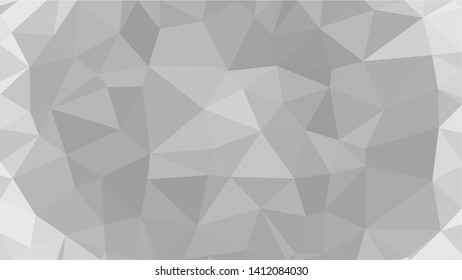 White Polygonal Mosaic Background, Low Poly Style, Vector illustration, Business Design Templates