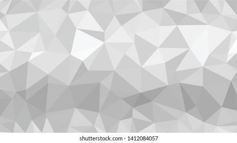 White Polygonal Mosaic Background, Low Poly Style, Vector illustration, Business Design Templates