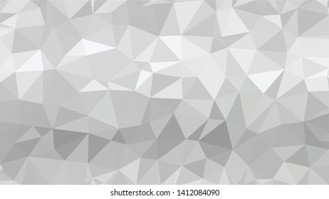 White Polygonal Mosaic Background, Low Poly Style, Vector illustration, Business Design Templates