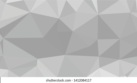 White Polygonal Mosaic Background, Low Poly Style, Vector illustration, Business Design Templates