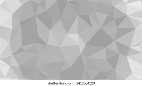White Polygonal Mosaic Background, Low Poly Style, Vector illustration, Business Design Templates