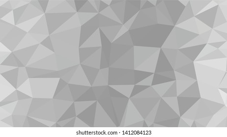 White Polygonal Mosaic Background, Low Poly Style, Vector illustration, Business Design Templates