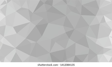 White Polygonal Mosaic Background, Low Poly Style, Vector illustration, Business Design Templates