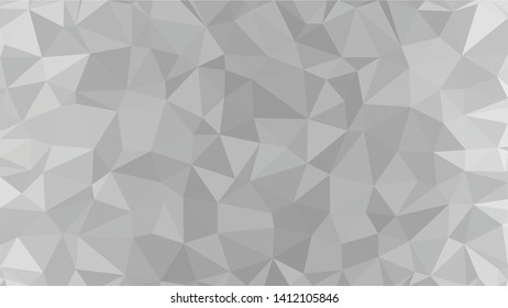 White Polygonal Mosaic Background, Low Poly Style, Vector illustration, Business Design Templates