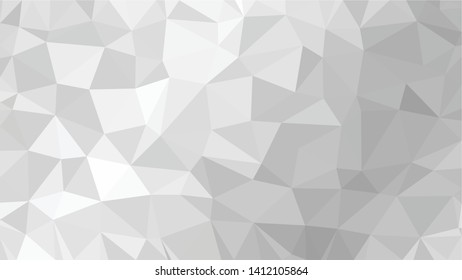 White Polygonal Mosaic Background, Low Poly Style, Vector illustration, Business Design Templates