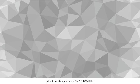 White Polygonal Mosaic Background, Low Poly Style, Vector illustration, Business Design Templates