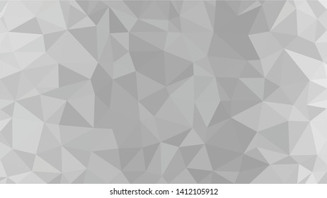 White Polygonal Mosaic Background, Low Poly Style, Vector illustration, Business Design Templates