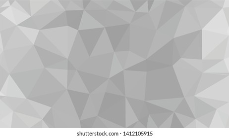 White Polygonal Mosaic Background, Low Poly Style, Vector illustration, Business Design Templates