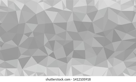 White Polygonal Mosaic Background, Low Poly Style, Vector illustration, Business Design Templates