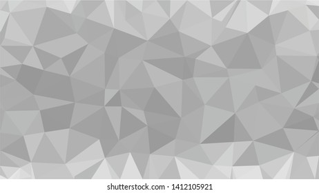 White Polygonal Mosaic Background, Low Poly Style, Vector illustration, Business Design Templates