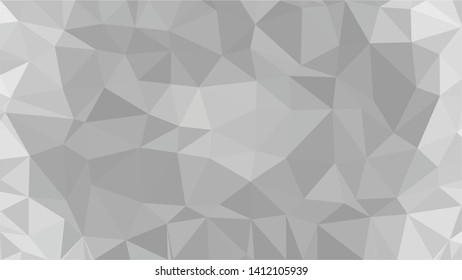 White Polygonal Mosaic Background, Low Poly Style, Vector illustration, Business Design Templates