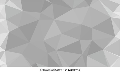 White Polygonal Mosaic Background, Low Poly Style, Vector illustration, Business Design Templates