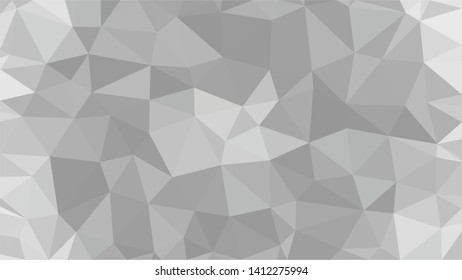 White Polygonal Mosaic Background, Low Poly Style, Vector illustration, Business Design Templates