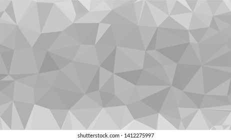 White Polygonal Mosaic Background, Low Poly Style, Vector illustration, Business Design Templates
