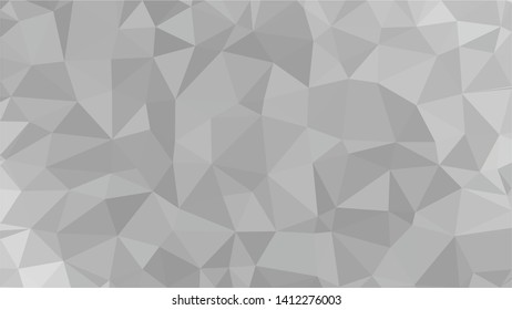 White Polygonal Mosaic Background, Low Poly Style, Vector illustration, Business Design Templates